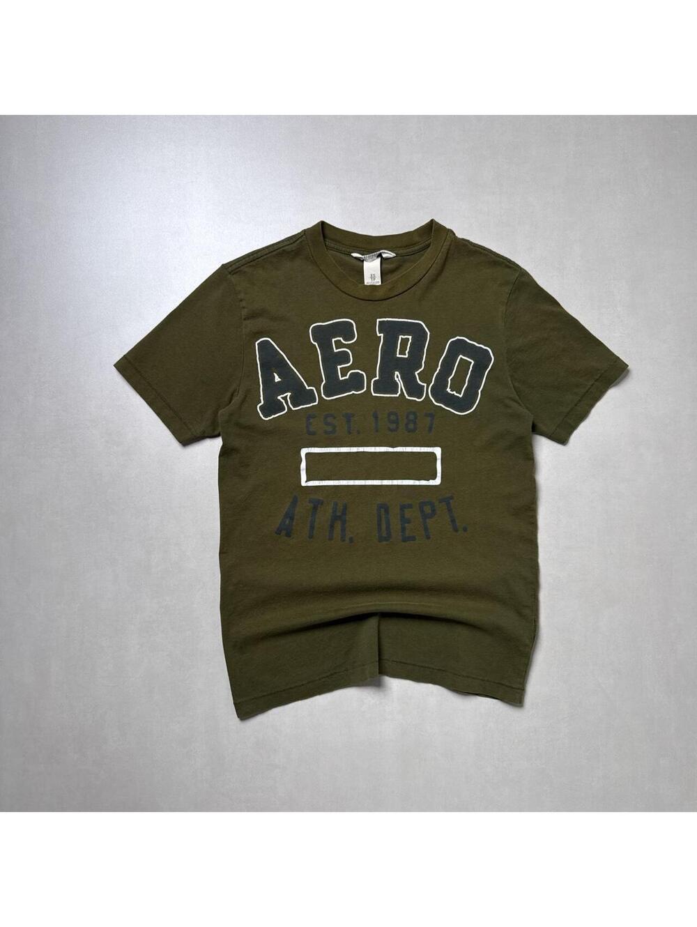 Y2K Aeropostale 00s Grunge Vintage Green t shirt